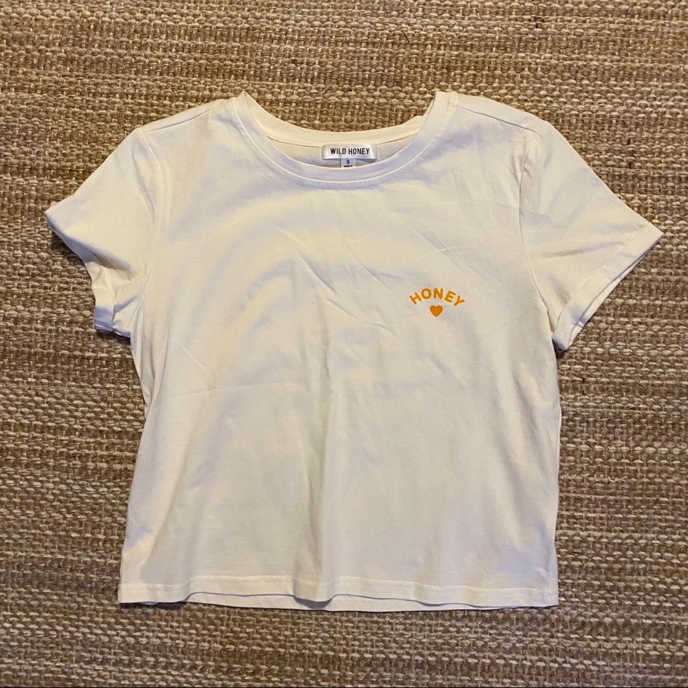 Wild Honey crop tee